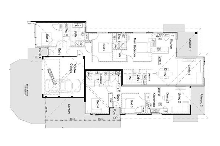 dual occupancy floorplans