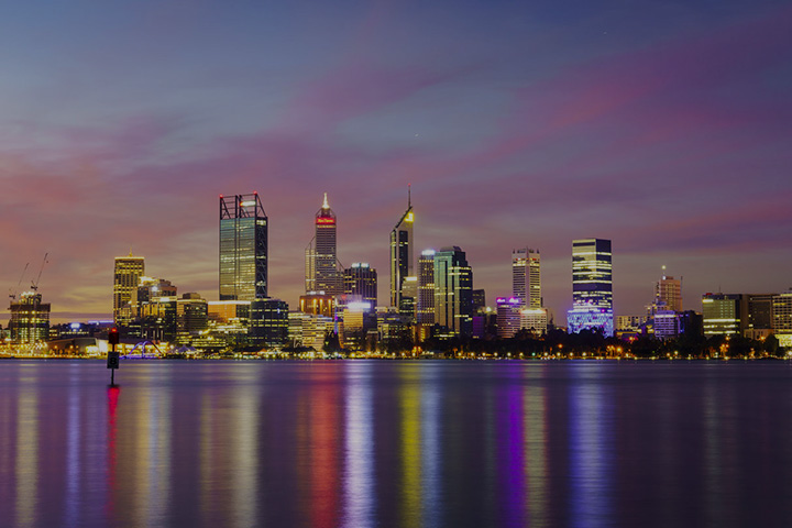 perth city skyline