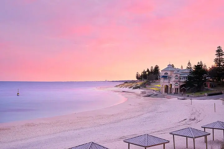 western australia beach sunset